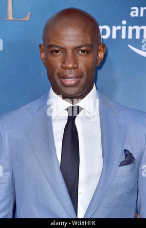 David Gyasi attending the Amazon Prime Video TV-Series 'Carnival Row' at the TCL Chinese Theatre on August 21, 2019 in Los Angeles, California Stock Photo