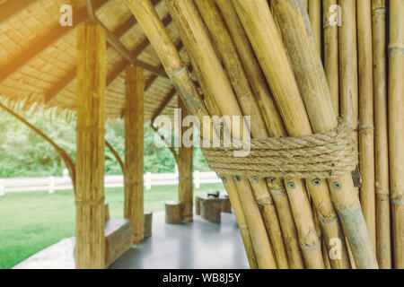 Binding Bamboo Ropes Stock Photo 1242580615