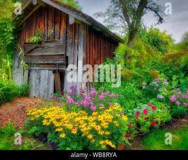 DE - BAVARIA: Rural Idyll near Bad Toelz Stock Photo