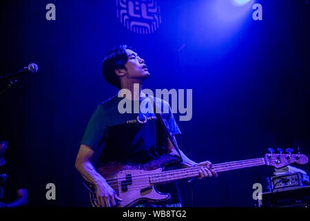 Biddinghuizen, Netherlands 16th august 2019  Hyukoh performs live at Lowlands Festival 2019 © Roberto Finizio/ Alamy Stock Photo