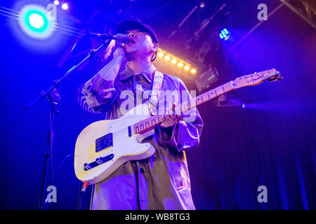 Biddinghuizen, Netherlands 16th august 2019  Hyukoh performs live at Lowlands Festival 2019 © Roberto Finizio/ Alamy Stock Photo