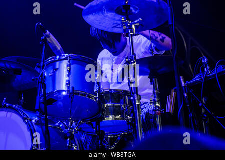 Biddinghuizen, Netherlands 16th august 2019  Hyukoh performs live at Lowlands Festival 2019 © Roberto Finizio/ Alamy Stock Photo