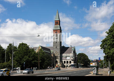 Helsinki National Museum, exterior view of the Kansallismuseo - the main  historical museum of Finland - in the center of Helsinki Stock Photo - Alamy