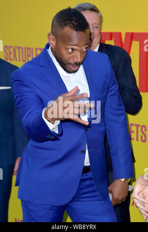 Marlon Wayans attending the 'Sextuplets' premiere at Arclight Hollywood on August 7, 2019, in Los Angeles, California Stock Photo