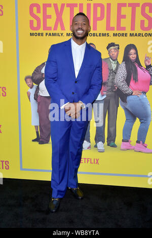 Marlon Wayans attending the 'Sextuplets' premiere at Arclight Hollywood on August 7, 2019, in Los Angeles, California Stock Photo