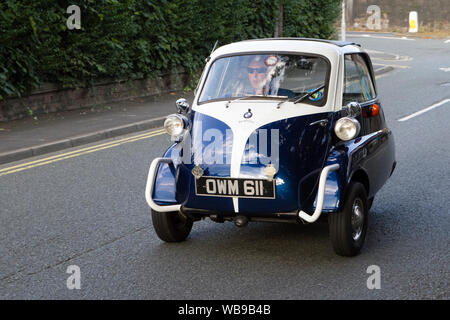 OWM611 BMW isetta bubble car at the Ormskirk Motorfest 2019 Stock Photo