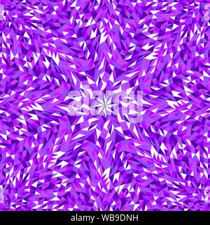 Abstract dynamic tile pattern background - polygonal circular vector graphic Stock Vector