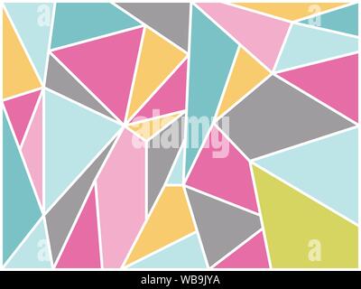 Abstract geometric background vector image Stock Vector