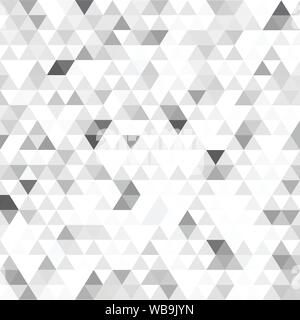 Modern white abstract background with triangles Stock Vector
