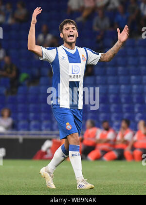 during the match FC Barcelona v Real Betis, of LaLiga, 2019/2019 season, date 2. Camp Nou Stadium. Barcelona, Spain. 25th Aug, 2019. Credit: PRESSINPHOTO/Alamy Live News Stock Photo