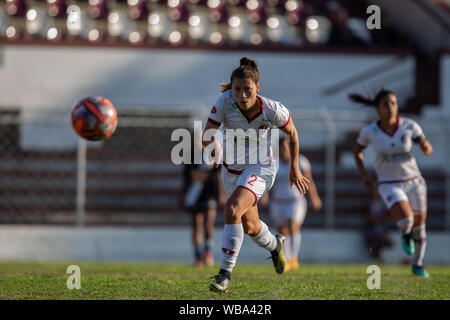 SÃO PAULO, SP - 25.08.2019: JUVENTUS X PONTE PRETA FUTEBOL FEMININO -  Paulista Women's Cionshonship - Juventus wins Ponte Preta 1-0 on Sunday  afternoon, 25 August. The was scored by Renata, one