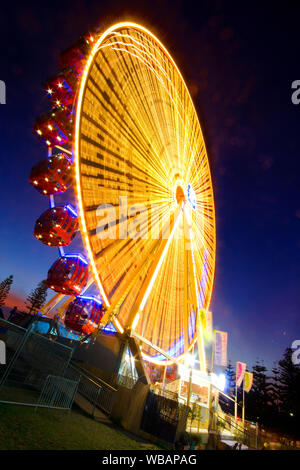 Skyview ferris wheel, Fremantle, Western Australia Stock Photo