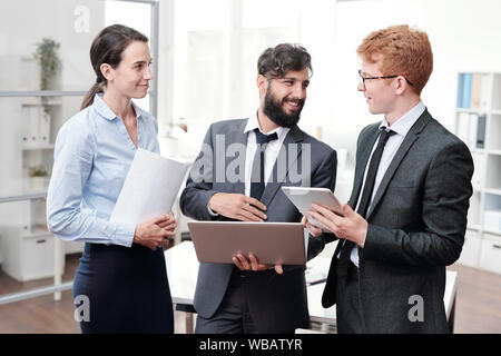 Creative Business Team in Office Stock Photo