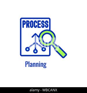 Workflow Efficiency Icon shows an aspect of efficiency in workflow Stock Vector