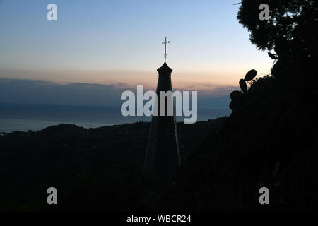 Pentidattilo Reggio Calabria Italy - Church of Saints Peter and Paul Credit Giuseppe Andidero Stock Photo