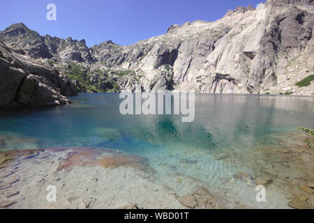 Lac de Capitello, France, Corsica Stock Photo