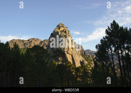 GR20 near Bocca di Monte Bracciutu, France, Corsica, GR20 Stock Photo