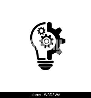 Gears RGB color icon. Mechanical engineering. Machine building,  constructing. Technology and industry. Symbol with abstract meaning.  Isolated vector illustration. Simple filled line drawing 4621055 Vector Art  at Vecteezy