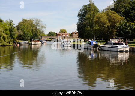River Thames, Abingdon, Oxfordshire Stock Photo