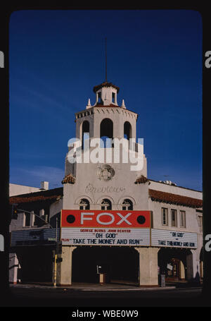 Fox Theater, Riverside, California Stock Photo