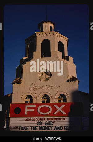 Fox Theater, Riverside, California Stock Photo