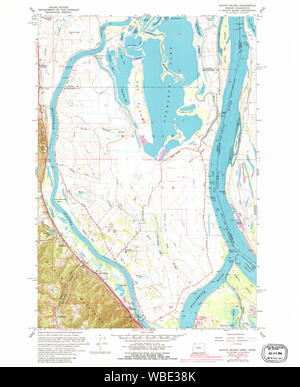 Sauvie Island, Oregon, map 1961, 1:24000, United States of America by ...