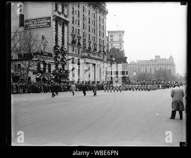 [Franklin D. Roosevelt inauguration. Parade. Washington, D.C.] Stock Photo