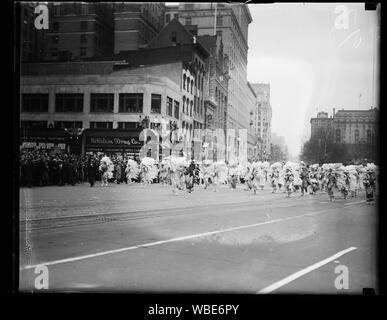 [Franklin D. Roosevelt inauguration. Parade. Washington, D.C.] Stock Photo