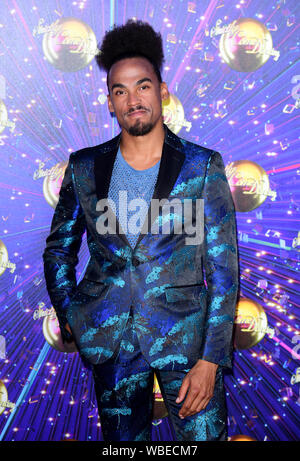 Dev Griffin arriving at the red carpet launch of Strictly Come Dancing ...