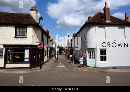 The Cross Corner Woodbridge Suffolk UK Stock Photo