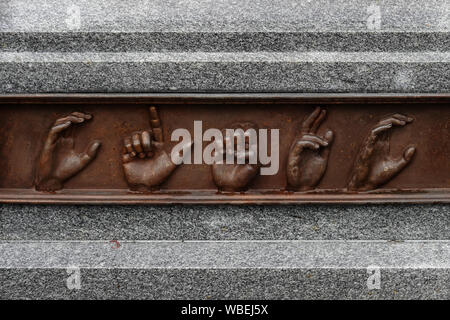 American School of the Deaf West Hartford Connecticut Stock Photo