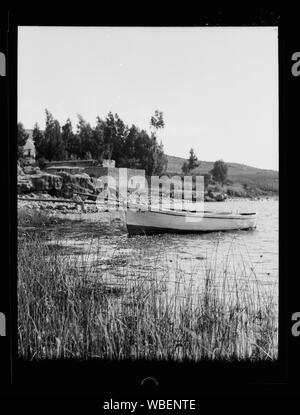 Galilee. Tiberias & Hattin Abstract/medium: G. Eric and Edith Matson Photograph Collection Stock Photo