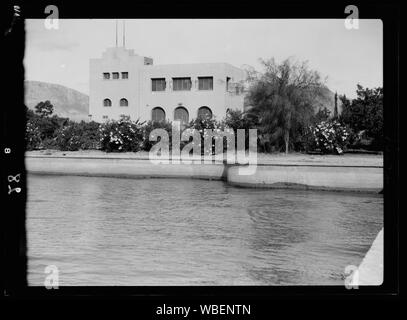 Galilee. Tiberias & Hattin Abstract/medium: G. Eric and Edith Matson Photograph Collection Stock Photo