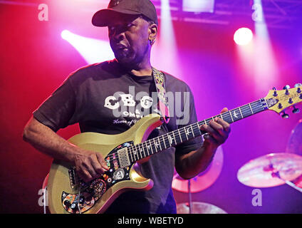 Living Colour Performing at Manchester Academy Featuring: Living Colour, Vernon Reid Where: Manchester, United Kingdom When: 26 Jul 2019 Credit: Sakura/WENN.com Stock Photo
