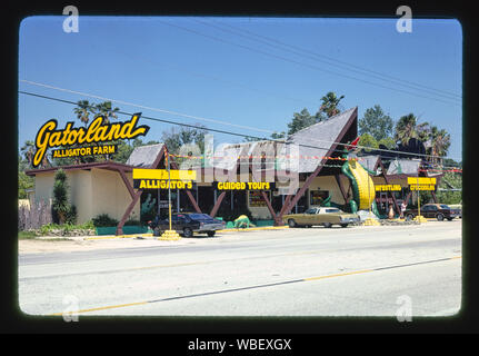 Gatorland, Route 1, St. Augustine, Florida Stock Photo