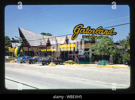 Gatorland, Route 1, St. Augustine, Florida Stock Photo