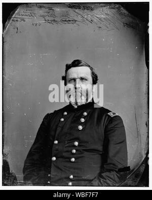 A portrait of General George H. Thomas, a prominent figure in American ...