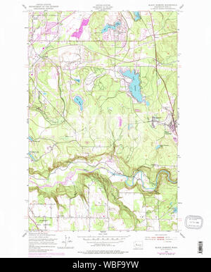 Black Diamond, Washington, map 1949, 1:24000, United States of America ...