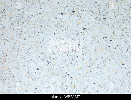 terrazzo floor texture, polished stone pattern wall and color surface marble for background Stock Photo