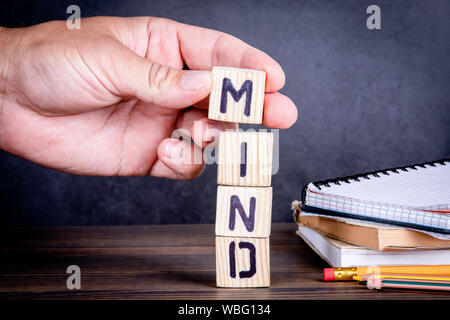 Mind. Skills, education and learning concept