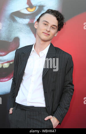 August 26, 2019, Westwood, CA, USA: 26 August 2019 - Westwood, California - Wyatt Oleff. Premiere Of Warner Bros. Pictures' ''It Chapter Two'' held at Regency Village Theatre. Photo Credit: FSadou/AdMedia (Credit Image: © F Sadou/AdMedia via ZUMA Wire) Stock Photo