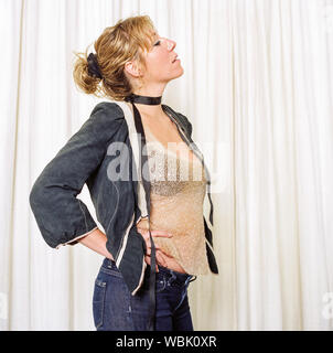 Martha Wainwright photographed on 17th May 2006. Primrose Hill, London, England, United Kingdom. Stock Photo