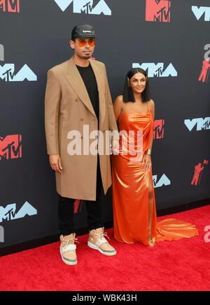 DJ Afrojack and Elettra Lamborghini attend the 2019 MTV Video Music Awards,  VMAs, at Prudential Center in Newark, New Jersey, USA, on 26 August 2019. |  usage worldwide Stock Photo - Alamy