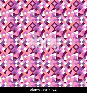 Seamless geometric pattern background - abstract colorful vector illustration Stock Vector