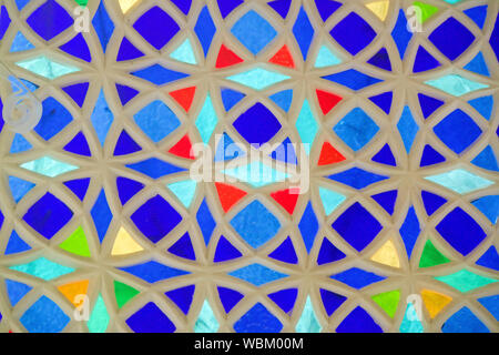 colorful mosaic abstract geometric patterns. Background abstract collection of squares with beautiful rainbow colors. Abstract mosaic seamless pattern Stock Photo
