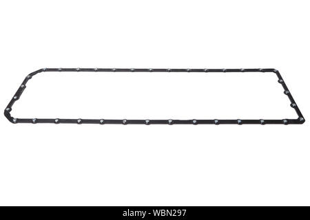 Valve cover rubber gasket isolated on white background Stock Photo