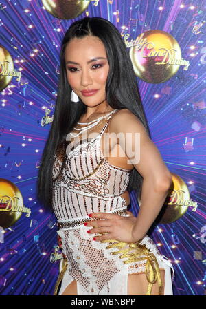 London, UK. 26th Aug, 2019. Nancy Xu at the Strictly Come Dancing 2019 Launch at BBC Broadcasting House Credit: SOPA Images Limited/Alamy Live News Stock Photo