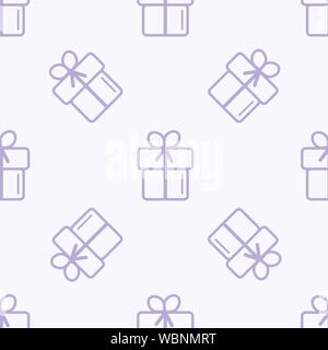Wedding background seamless vector pattern in modern flat style. Stock Vector