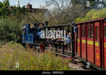 Doll, Narrow Gauge Railway, Leighton Buzzard, Bedfordshire, England Stock Photo