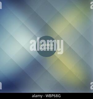 Colorful Abstract Blurred Background Creative Design Template with Circular Label in the Center - Illustration in Freely Editable EPS10 Vector Format Stock Vector